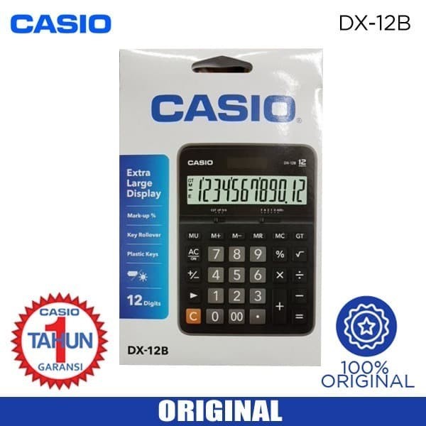 

KALKULATOR CASIO DX 12 B