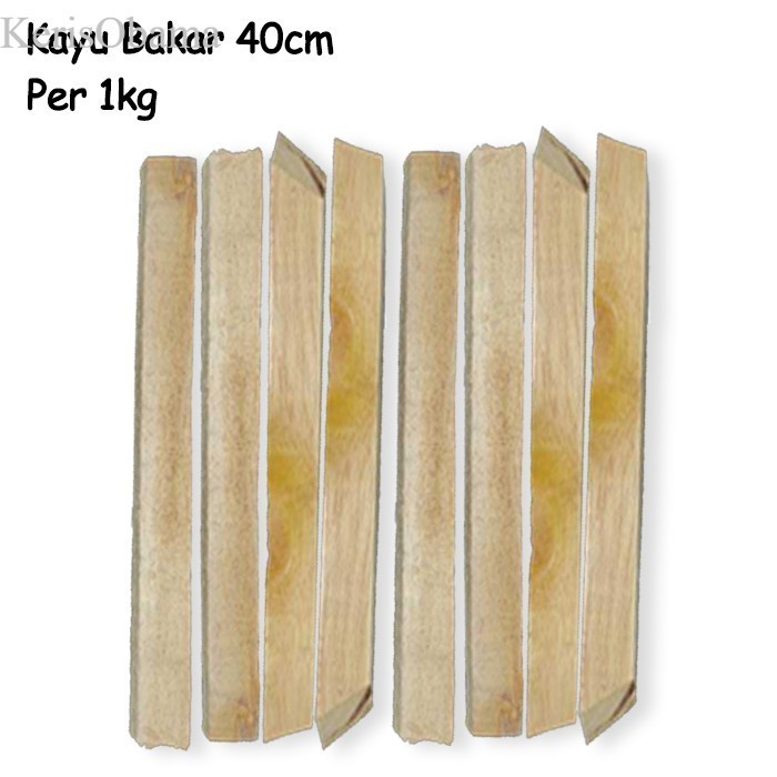 

Kayu Bakar Kering Albasia Meranti 1Kg Ukuran 40 cm murah