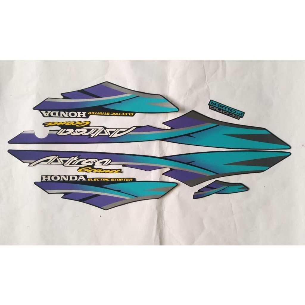stiker ori striping motor honda astrea grand tahun 96