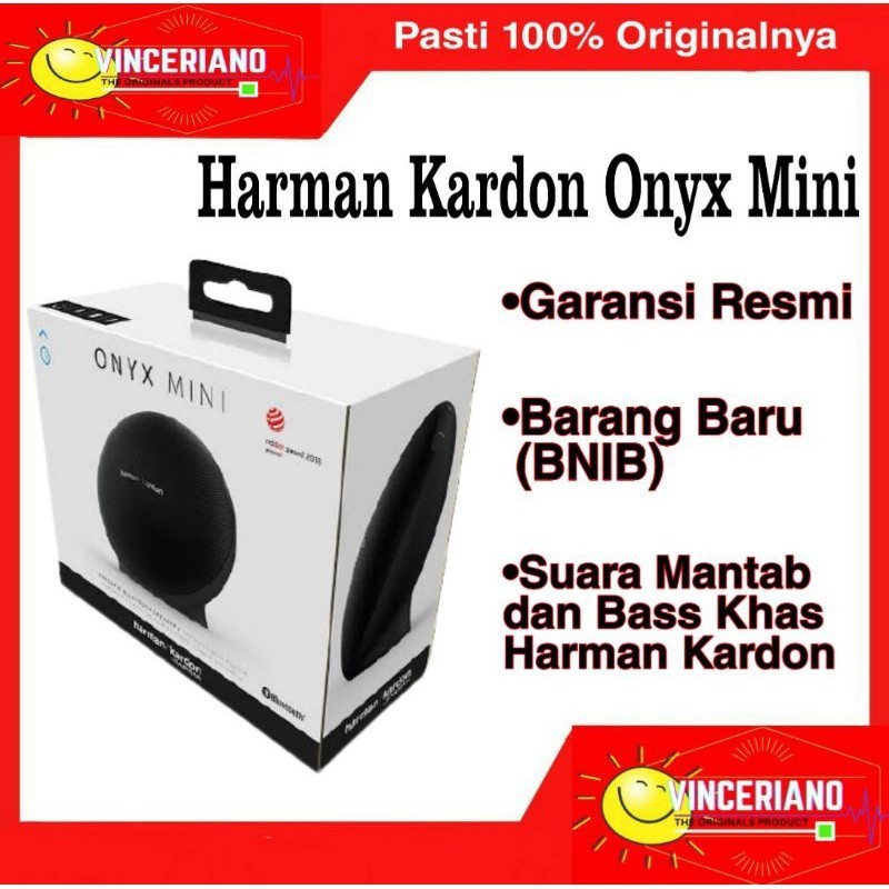 Harman Kardon Onyx Mini ORIGINAL RESMI IMS Speaker Portable Bluetooth Bass Mantab by Harman Kardon
