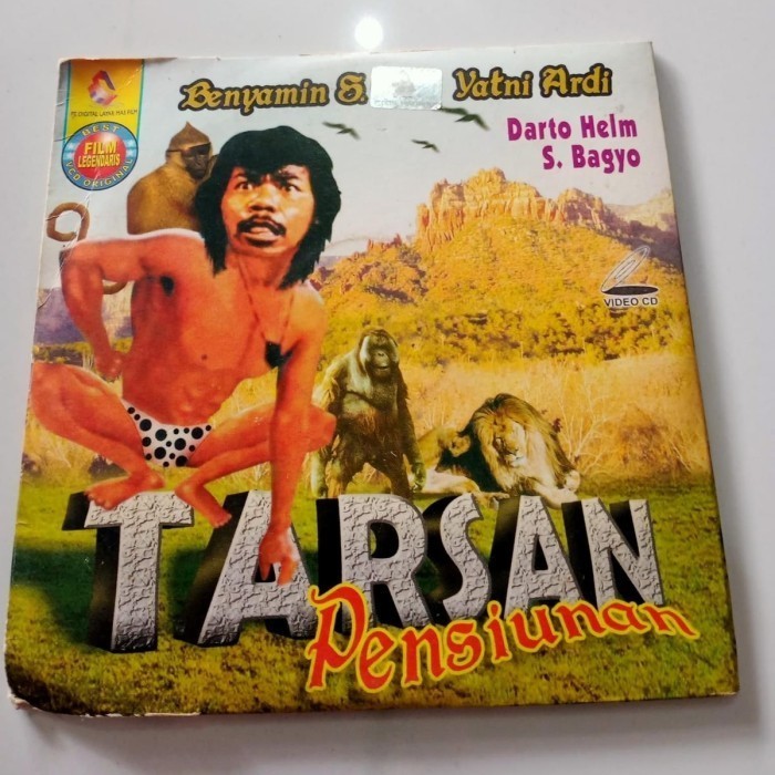 Original VCD Benyamin S Tarsan Pensiunan Film Jadul Benjamin