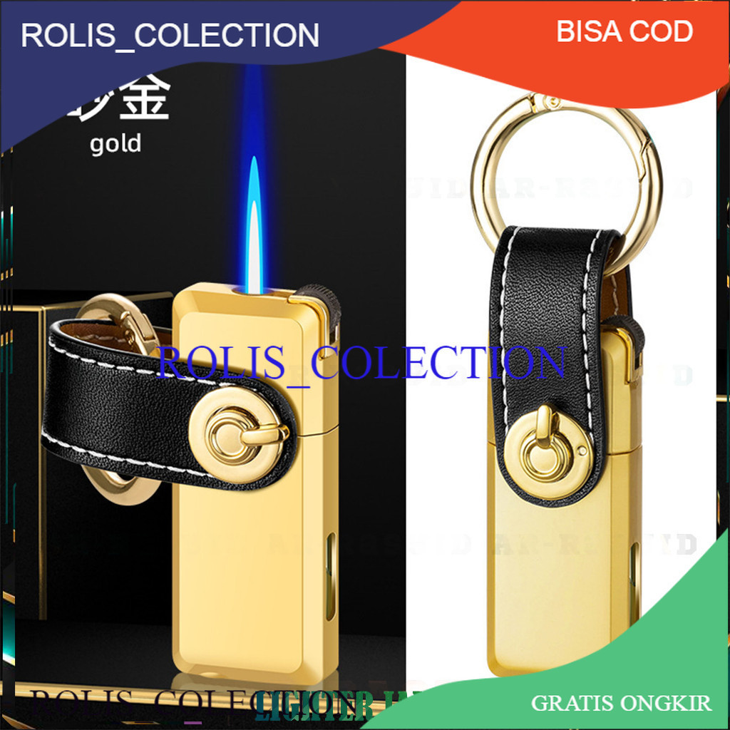 KEREEN... Korek Api Roda Las Gas Gantungan Kunci Joox Lighter JX-816