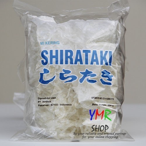 

Mie Shirataki Kering Sirataki Shiratake Konnyaku Noodle for Diet DEBM