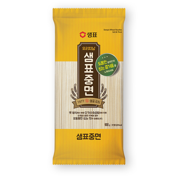 

Sempio Jungmyun Wheat Noodle Soft & Thick - 900g
