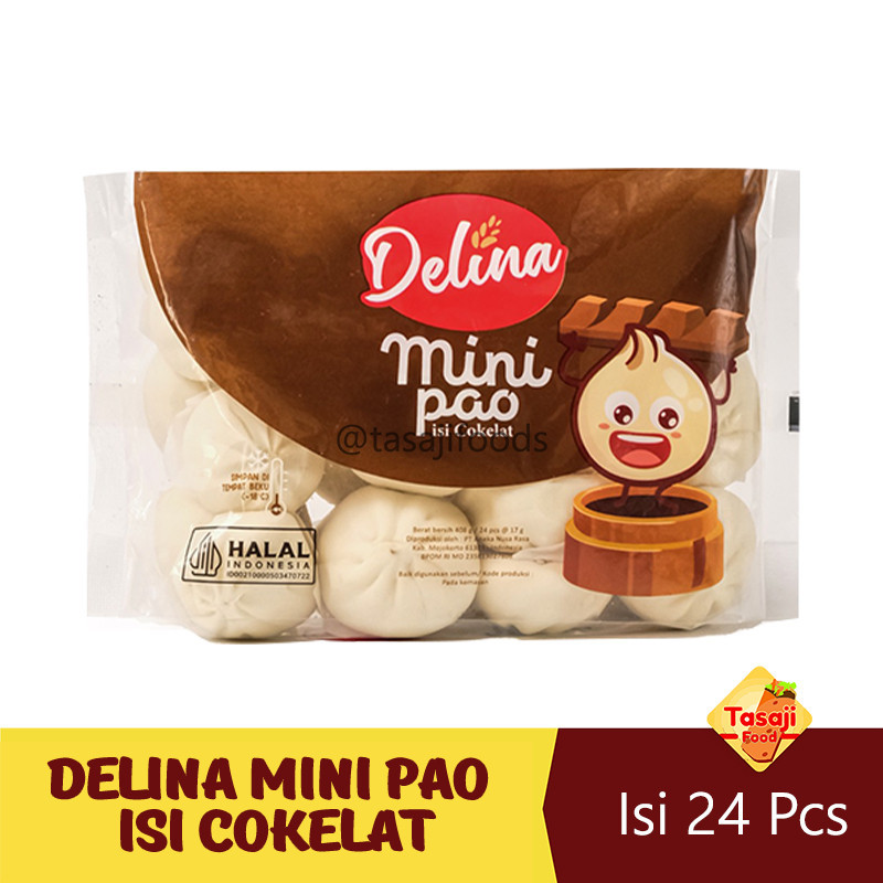 

Delina Mini Pao Isi Cokelat Isi 24 pcs