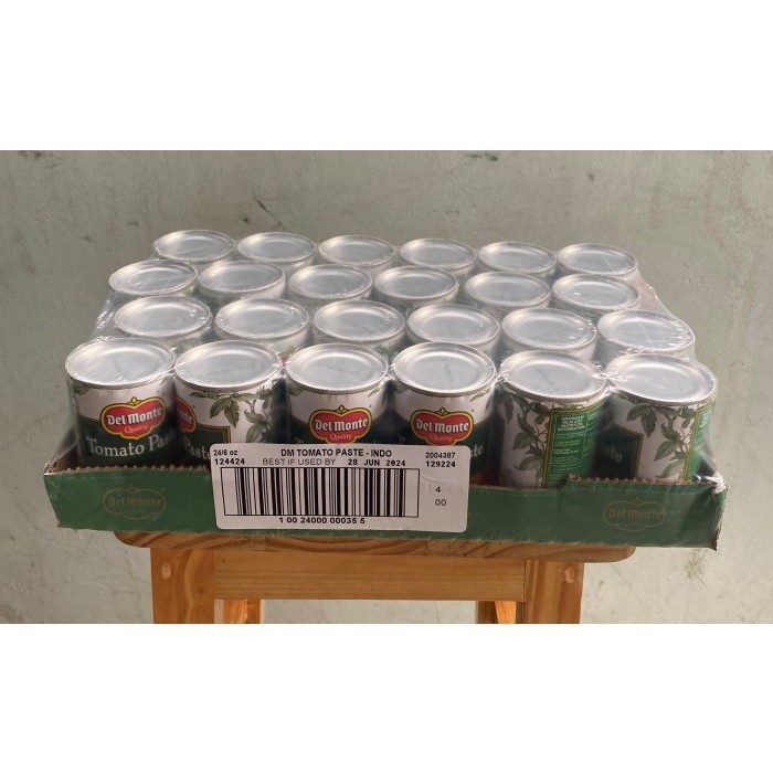 

Delmonte Tomato Paste 1 Dus isi 24 kaleng [Kargo dan Sameday]