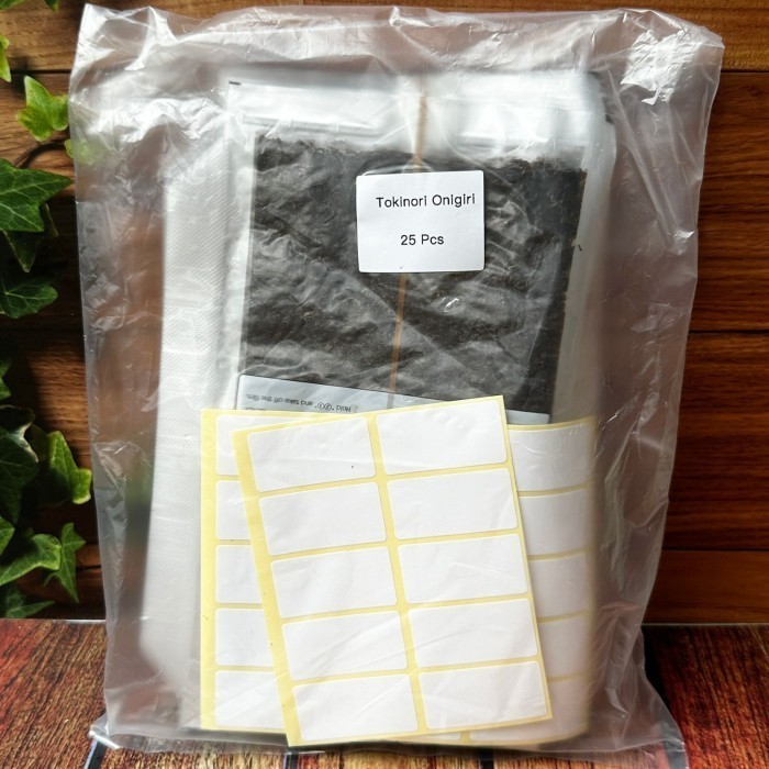 

Tokinori Triangle Onigiri Seaweed / Rumput Laut Onigiri - 100 Pcs