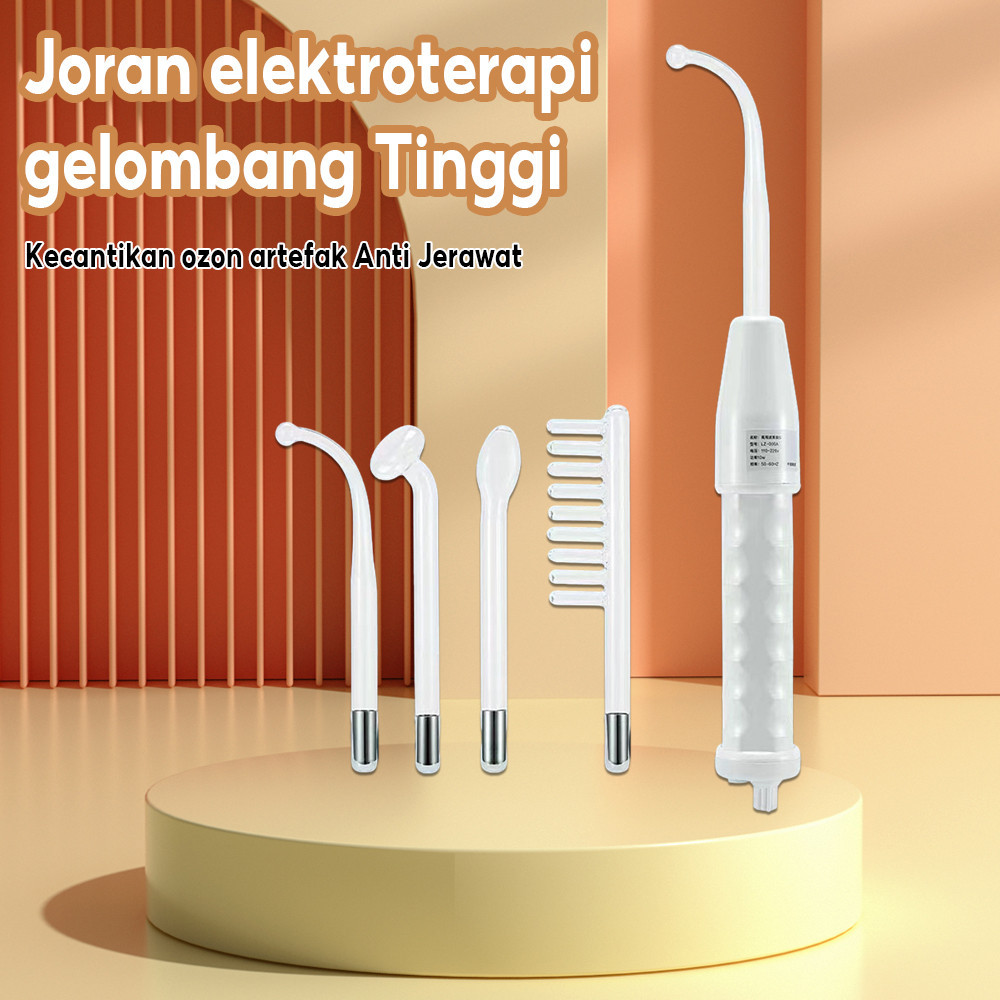 Alat Frekuensi Tinggi Jerawat Kecantikan Skincare Salon Ozon Portable