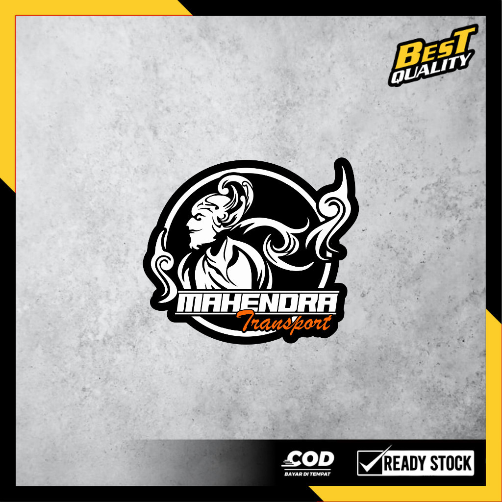 Stiker Bus  LOGO MAHENDRA TRANSPORT INDONESIA MTI RIAN MAHENDRA - BISMANIA STICKER Cutting JETBUS 3 