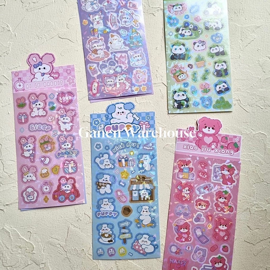 

[GW] Sanrio 1 Lembar Sticker Hologram
