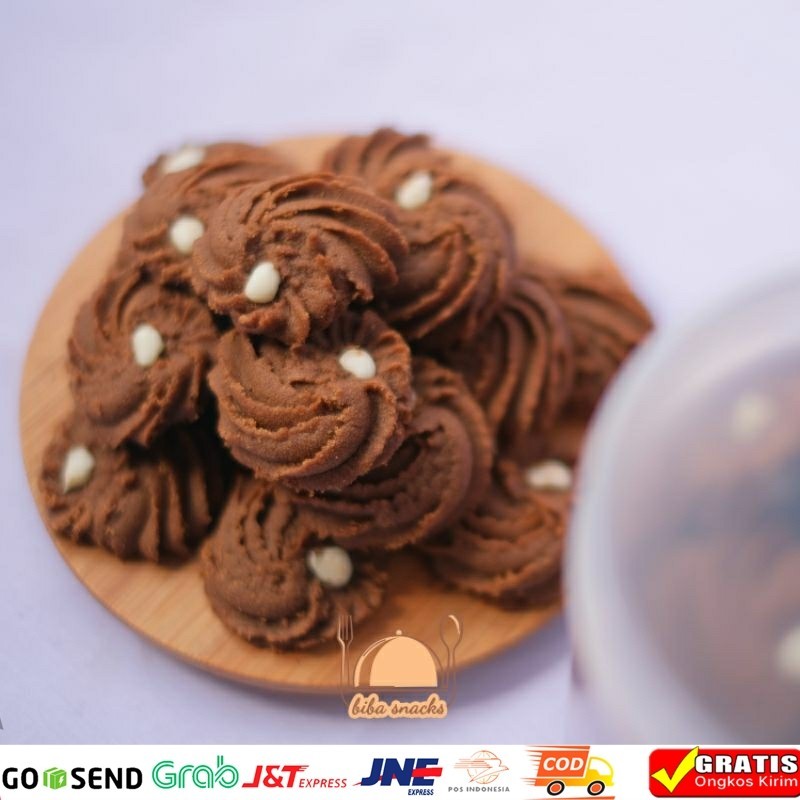 

Kue Semprit Pure Choco | Beli 1 toples gratis 1 toples | Kue Lebaran | Kue Semprit Jadul