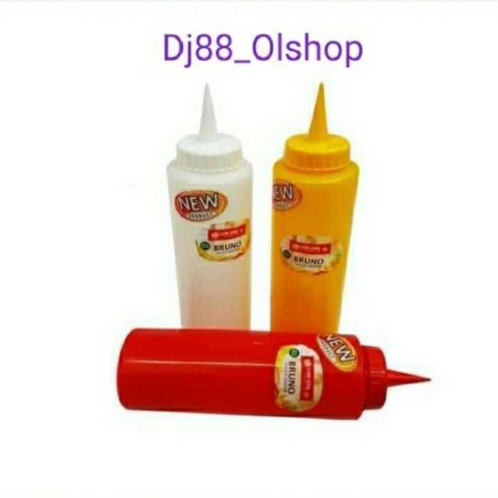 Botol Kecap Plastik /Botol Saos Mayones/Tempat Saos