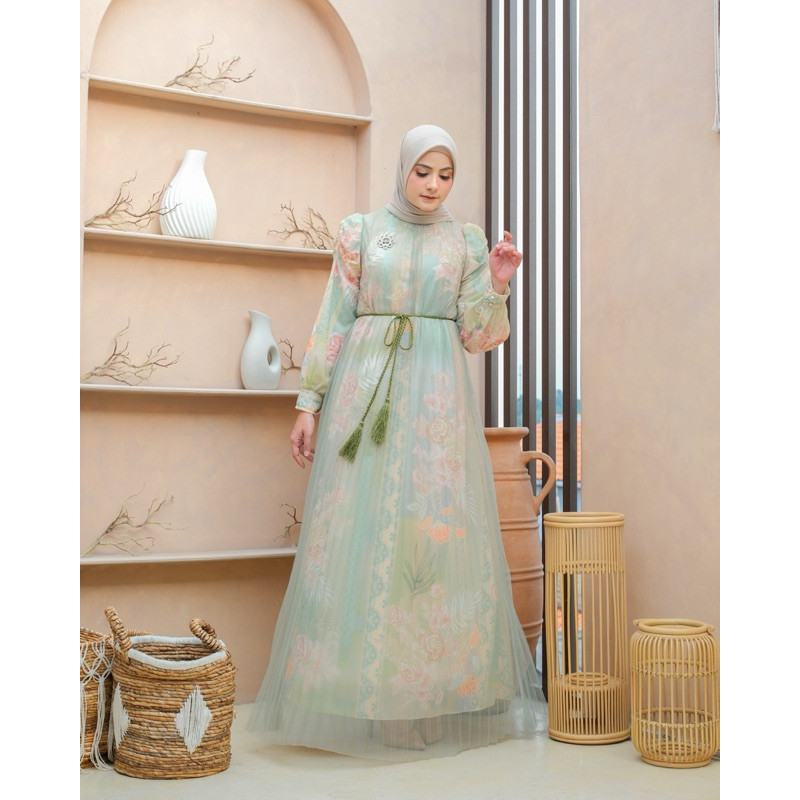 RIHANA DRESS | BAJU KONDANGAN | DRESS TERBARU | GAMIS GIES BUTIK | DRESS WANITA MODERN | BAJU GIES B