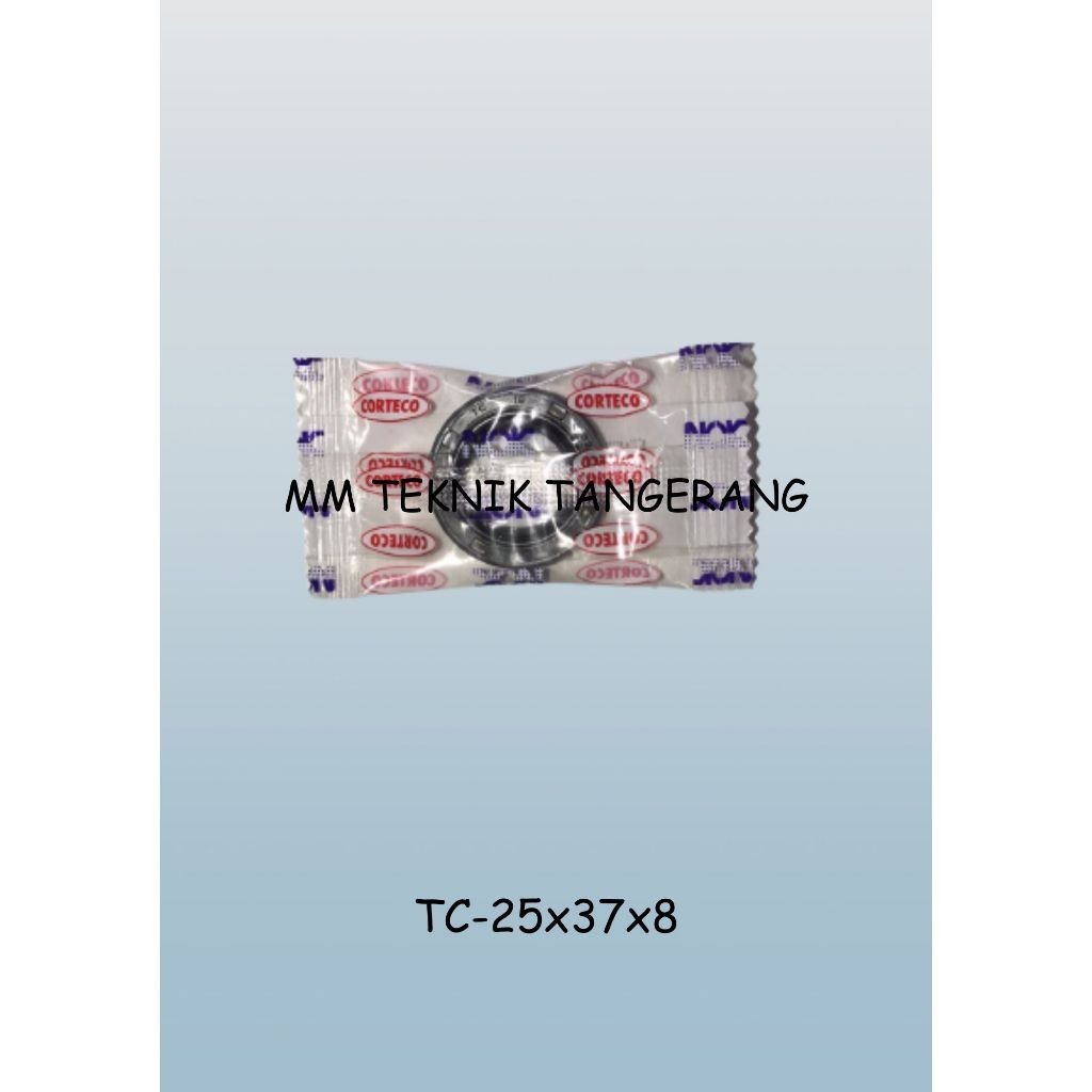 Oil seal TC 25x37x8 merk NOK 25 x 37 x 8 karet oli sil shock breaker 25 37 8