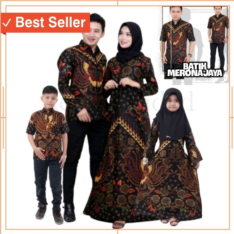 Baju COuple Idul Fitri Murah / Batik couple keluarga modern terbaru set couple batik keluarga gamis 