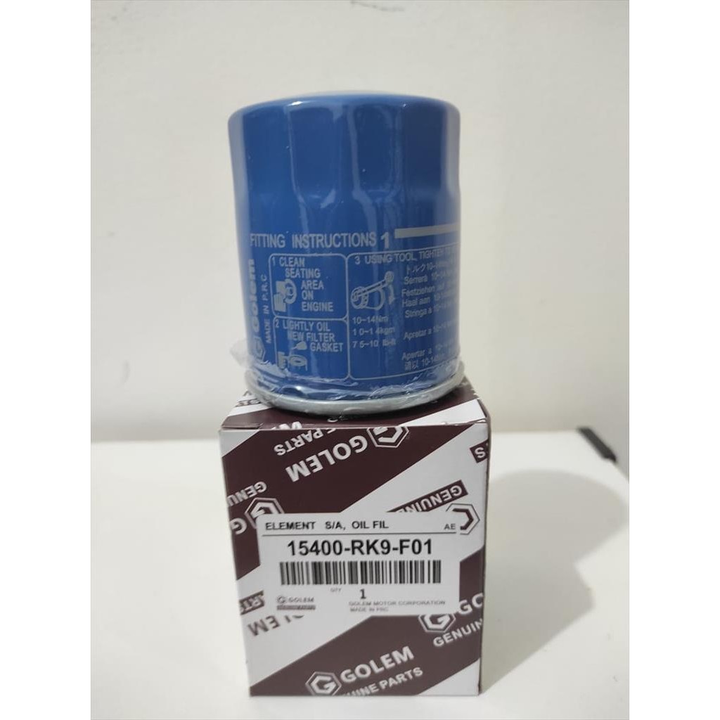 Filter Saringan Oli Honda HRV CRZ 15400-RK9-F01 Original GOLEM