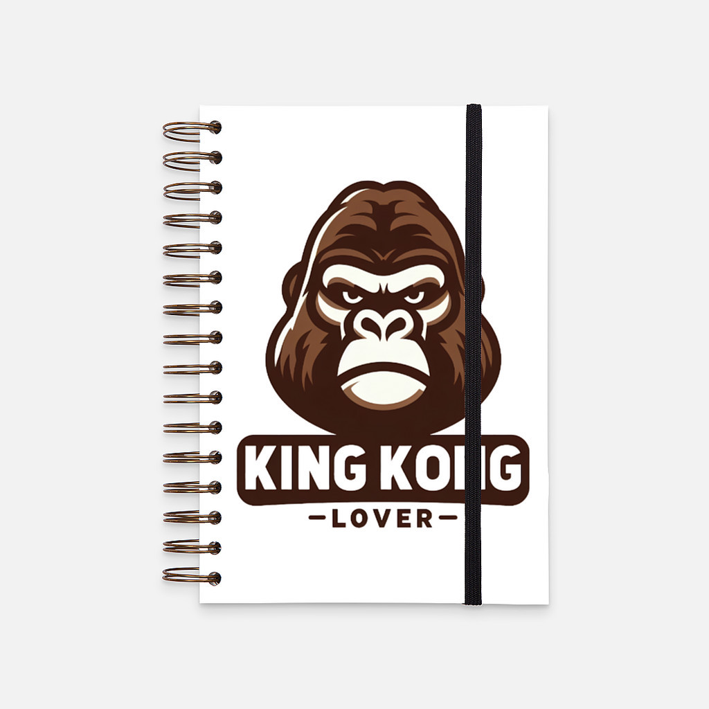 

Hard Cover Notebook King Kong Lover