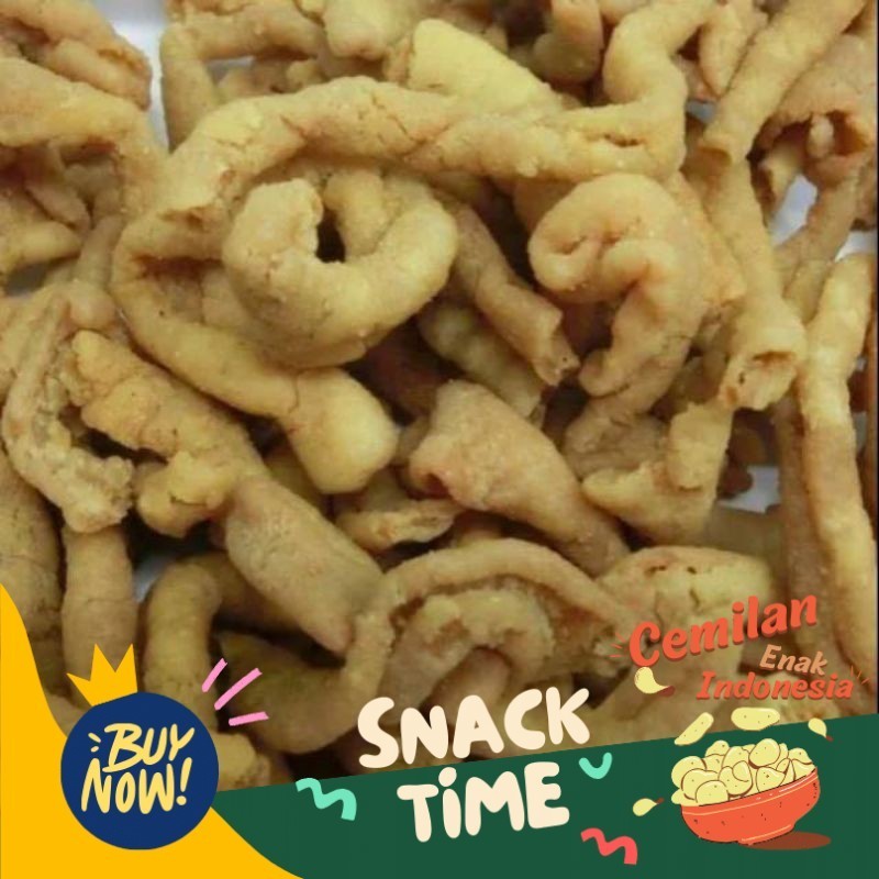 

PROMO SPESIAL kripik usus krispy renyah. 500gram