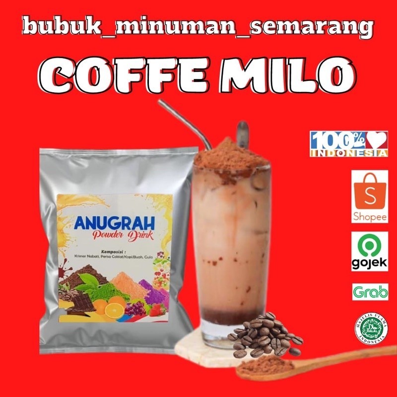 

Bubuk Minuman Coffe Milo Kopi Milo Reguler Kemasan 1 kgGratis Ongkir & COD