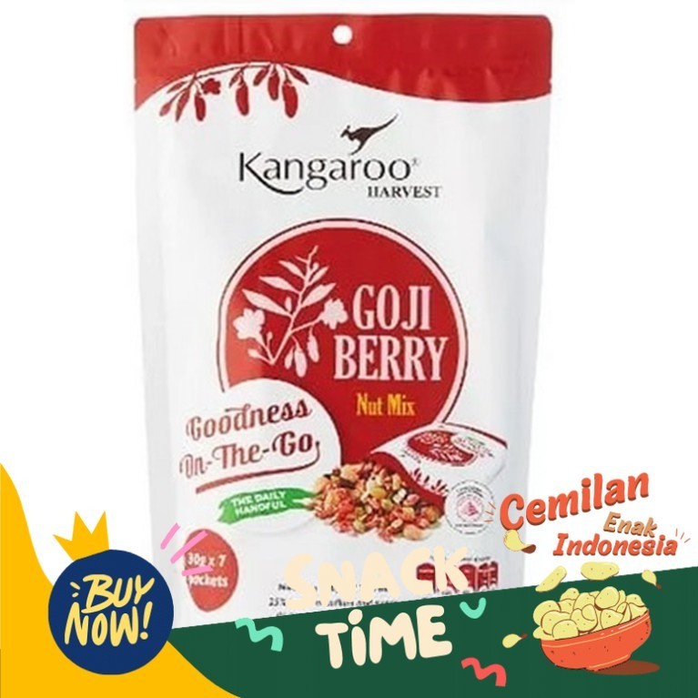 

Special Diskon Kangaroo Goji Berry Nut Mix 210g