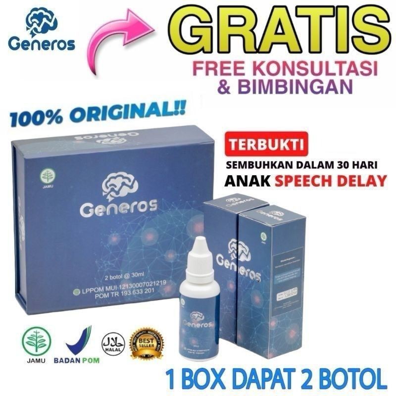 GENEROS Multivitamin Nutrisi Otak Anak