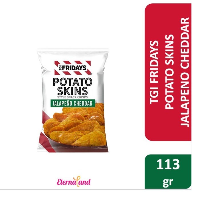 

Promo TGI Fridays Snacks - snack impor aneka rasa TGI Fridays - PotatoSkn-25Mar
