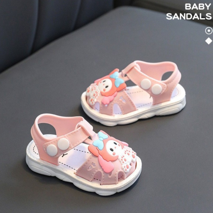 Starkid - Sandal Karet Tali Anak Wanita Umur 1 2 3 4 5 Tahun Casual Premium Sendal Selop Anak Peremp