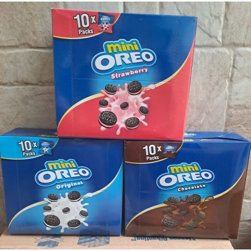 

Oreo Mini 1 box isi 10 @20,4 grGratis Ongkir & COD