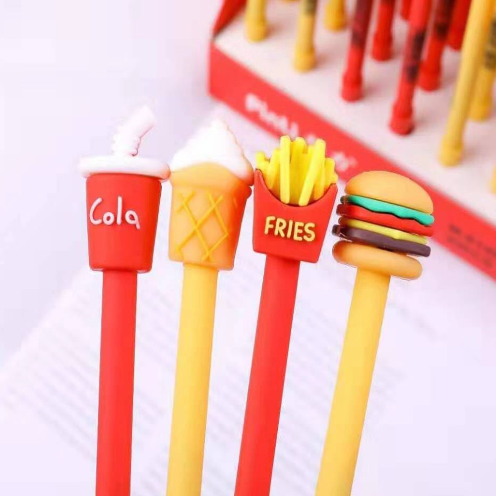 

PULPEN GEL MOTIF MAKANAN MINUMAN LUCU IMUT / BOLPEN GEL KARAKTER PP98 Terlaris