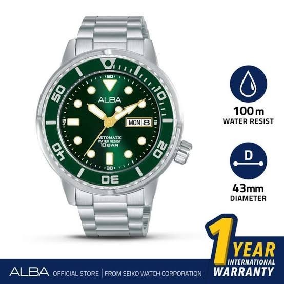 Jam Tangan Pria Otomatis Active Alba AL4243 Original