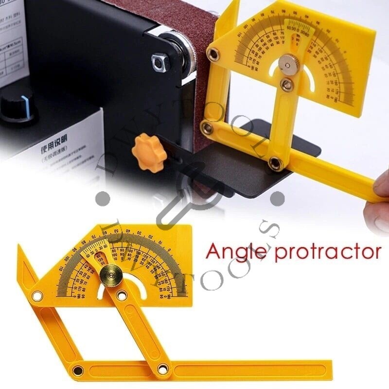 

Alat Ukur Kayu Busur Derajat dan Pencari Sudut Protractor and Angle Finder Woodworking