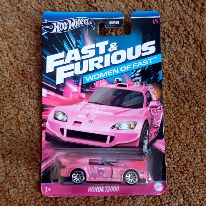 hotwheels honda s2000 fast furious pink MM27