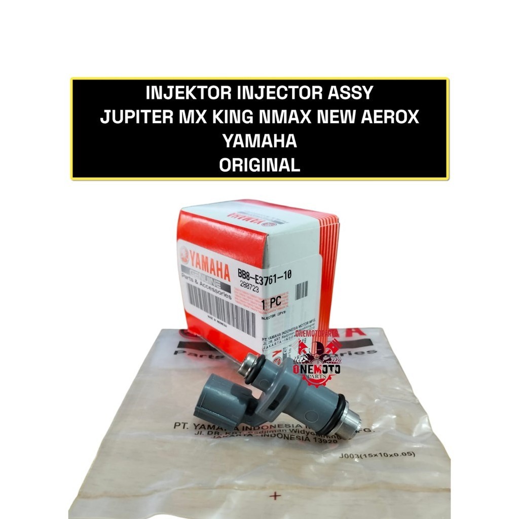 INJEKTOR INJECTOR ASSY JUPITER MX KING NMAX NEW AEROX YAMAHA ORIGINAL BB8-E3761-10