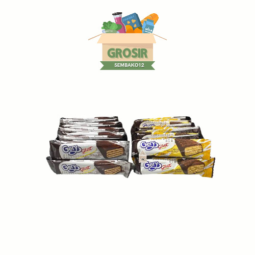 

Gery Saluut Wafer isi 24 pcs / Gery Saluut Wafer Coklat 24 x 7.5gr / Gery Saluut Wafer Choco Hazelnut 24 x 7.5 gr