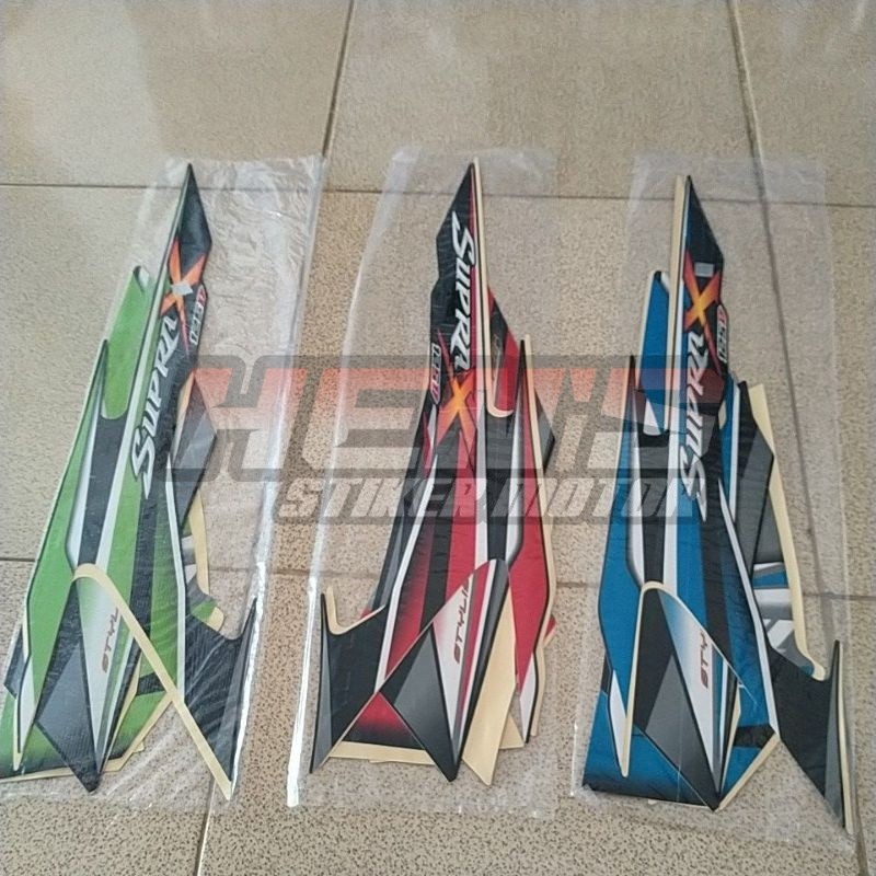 Striping Supra X 125 D tahun 2011
