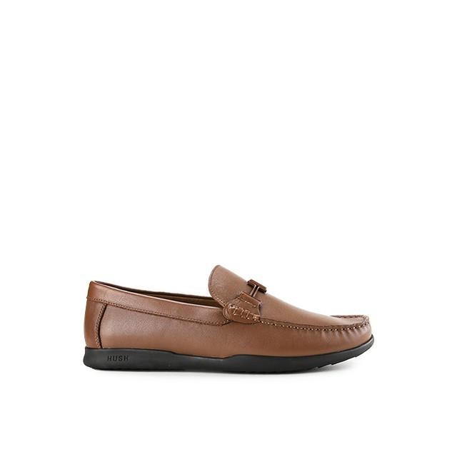Hush Puppies Sepatu Pria Morgen Buckle Loafer Tan
