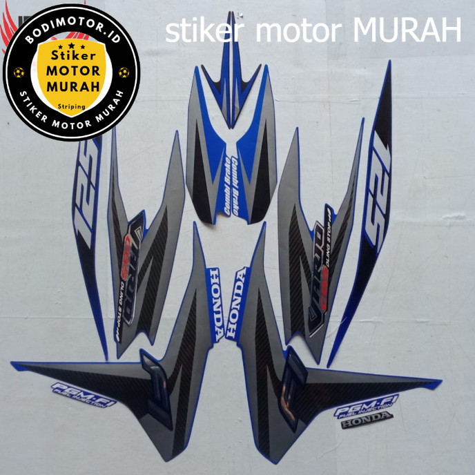 Stiker Striping Motor Honda Vario 125 CBS 2013 Lis Les Body Vario 125 CBS 2013 Motor Termurah
