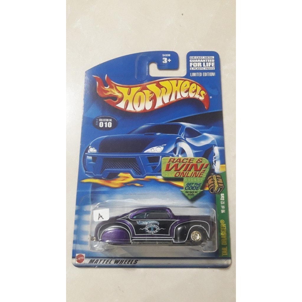 HOTWHEELS - TAIL DRAGGER A / HIDDEN SUPER TREASURE HUNTS RARE -DD24