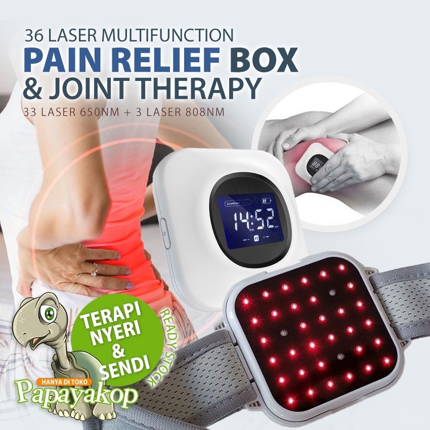 36 Laser Terapi Nyeri Sendi, Syaraf & Otot -  Laser Pain Relief Alternatif Painbox dr laser