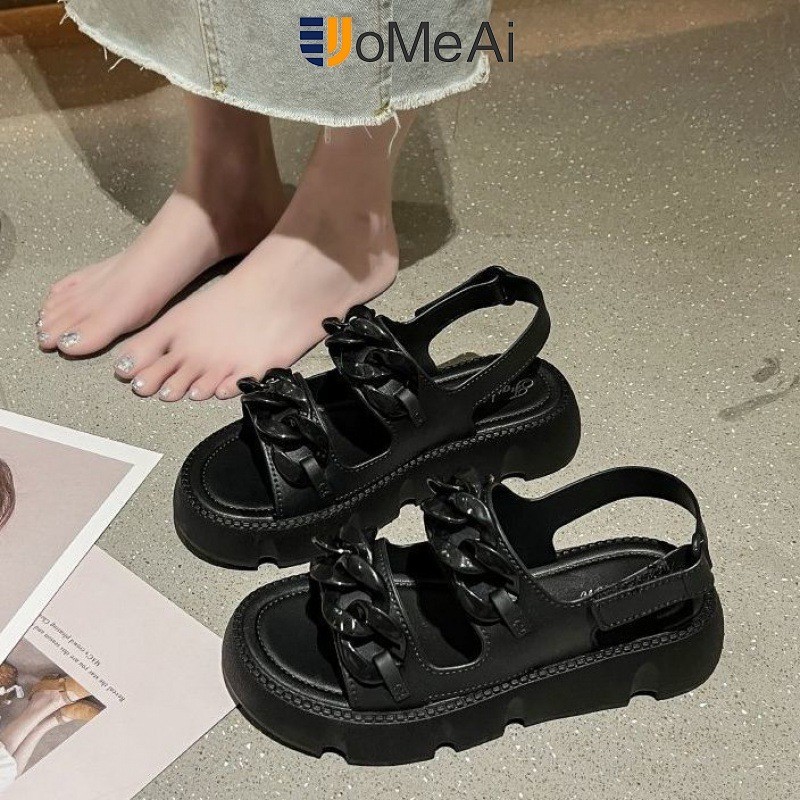 Hadiah Pesta 5Cm Selop Empuk Lebaran Fashion Perempuan 2026 Hari Raya Bisa Cod Wignes Kaod Hak Tebal