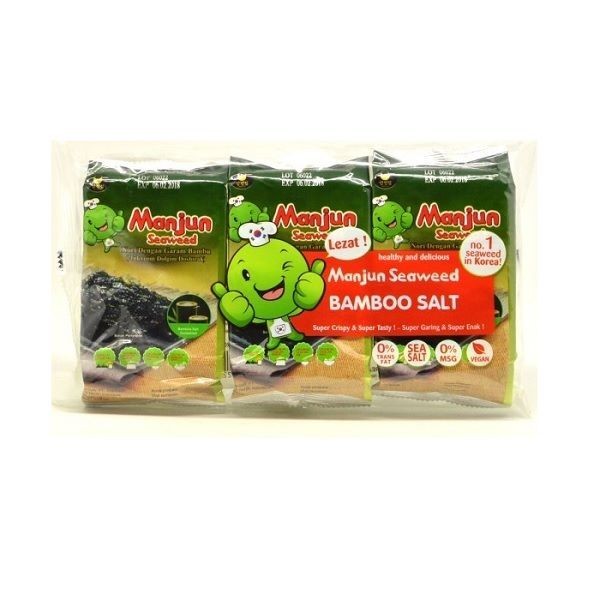 

MANJUN SEAWEED BAMBOO SALT 3X5G