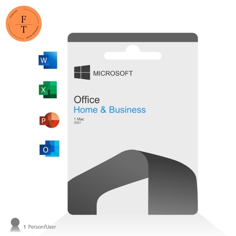 Microsoft Office 2021 Mac - Home & Business 2021 For Mac Bind Email