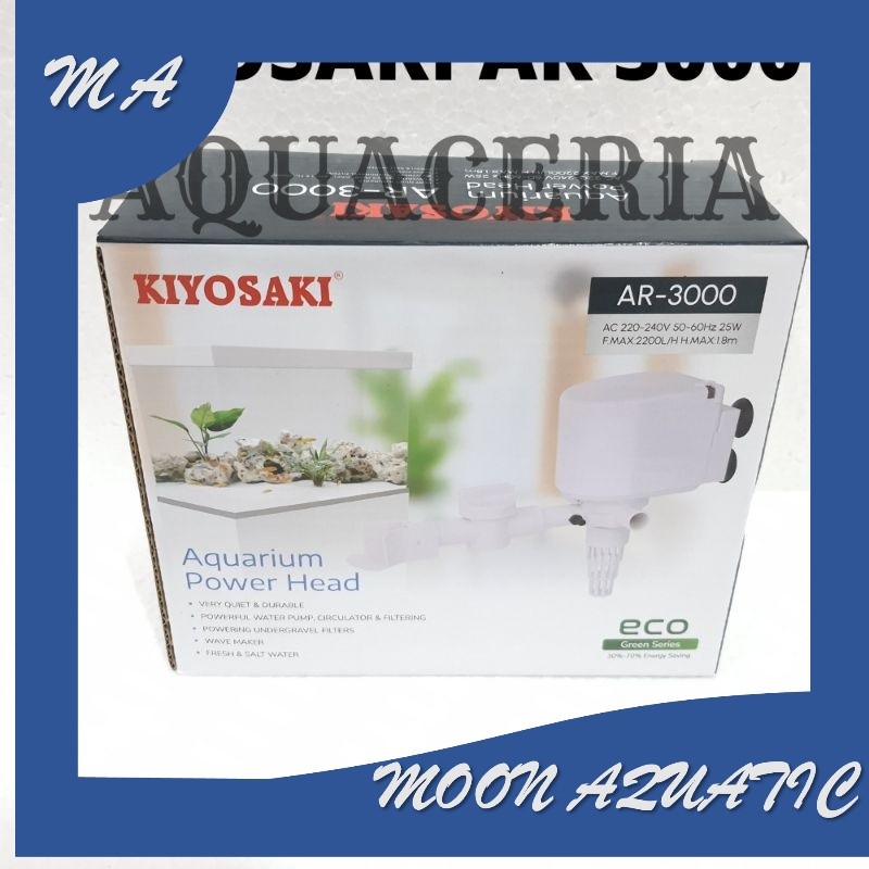 POMPA AQUARIUM KIYOSAKI AR 3000 POMPA CELUP AQUARIUM AQUASCAPE power head ar3000