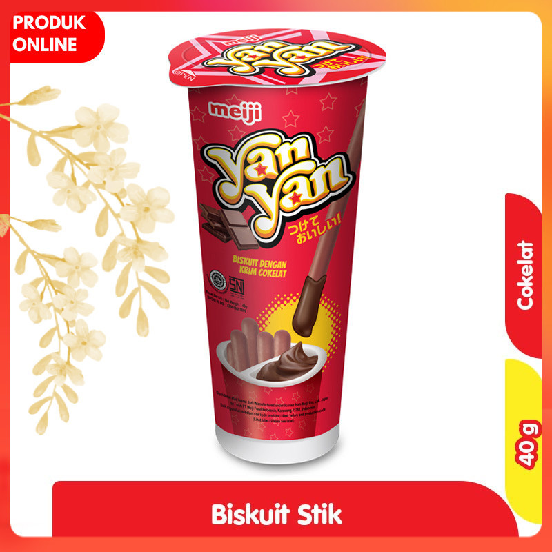 

Meiji Yan Yan Biskuit Krim Cokelat Cup 40 g