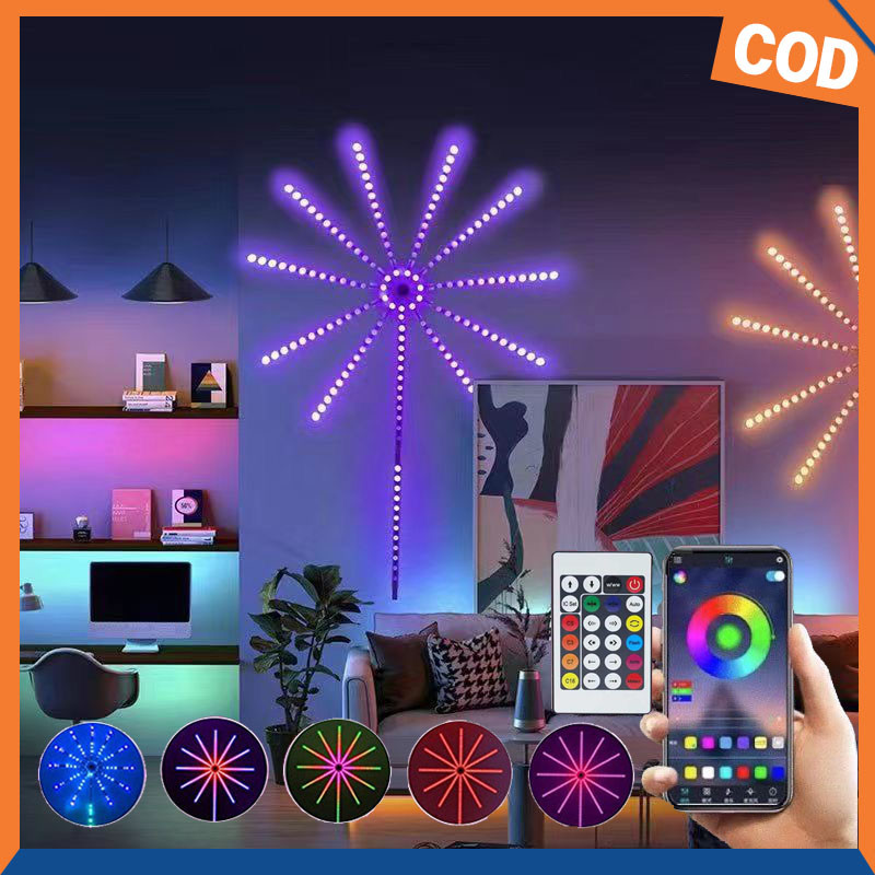 Lampu Strip Led Kembang Api Lampu Led 5050 Strip Model Kembang Api Lampu Strip Kembang Api RGB Bentu