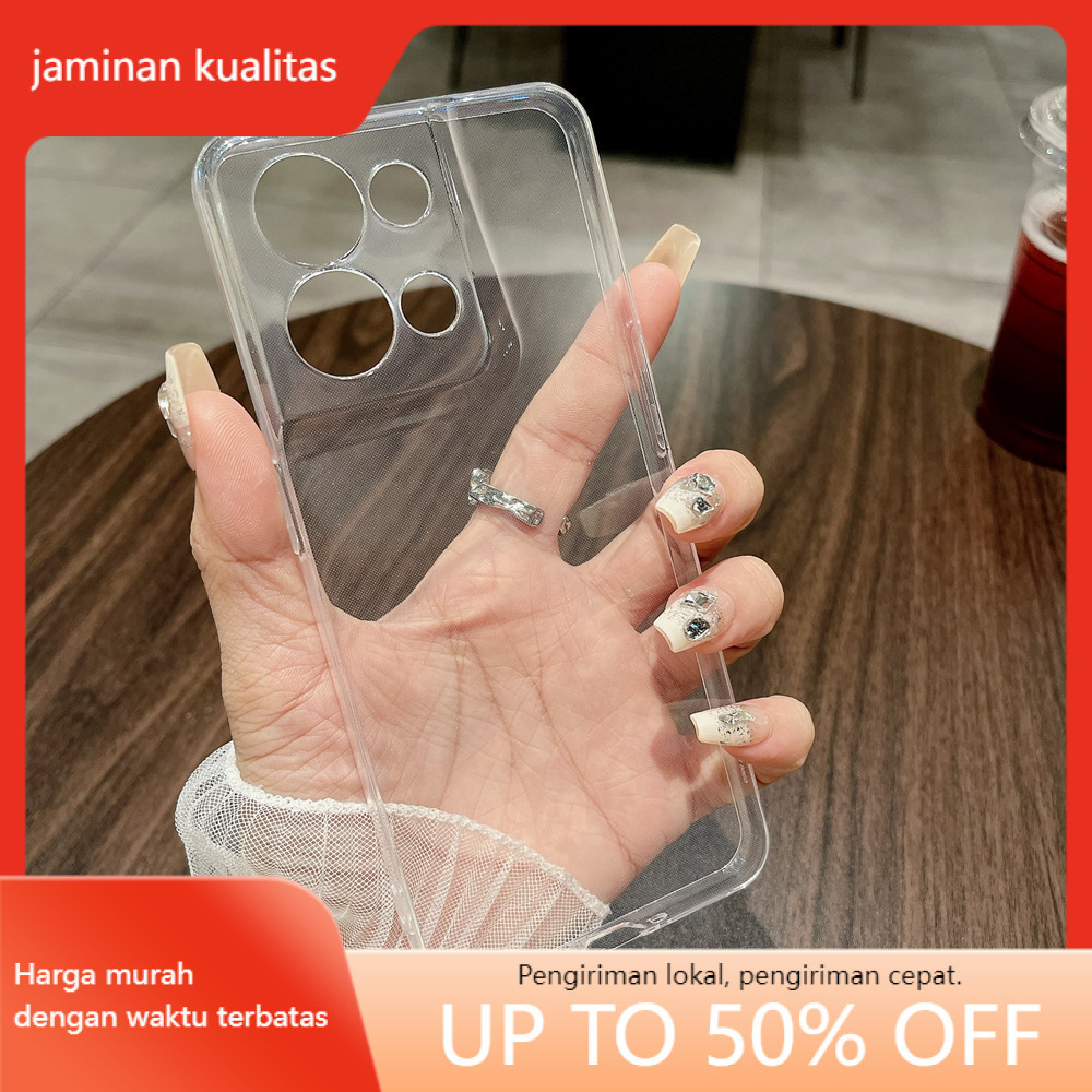 Clear Casing Tipis Anti Bening For Oppo Reno11 Reno4 Reno5 F Reno6 Reno7 SE Reno8 Find X3 Lite Reno1