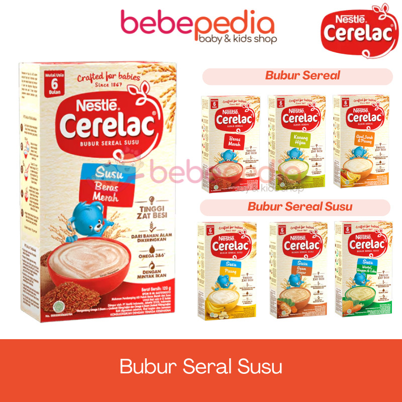 CERELAC Bubur Bayi 6 Bulan 120g 120 g