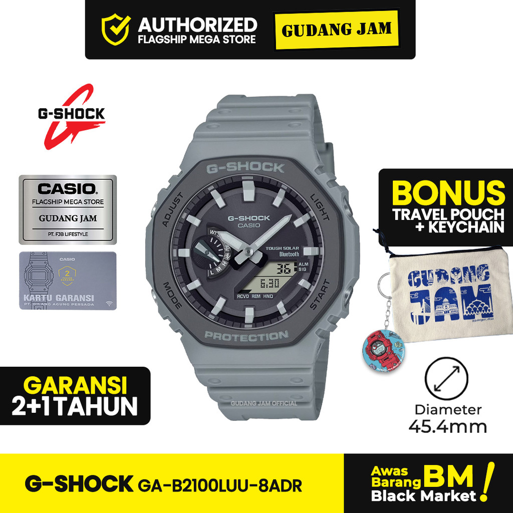 Jam Tangan G-Shock GA-B2100LUU-8ADR GA-B2100LUU-8A GA-B2100LUU GA B2100LUU GA B2100LUU Analog