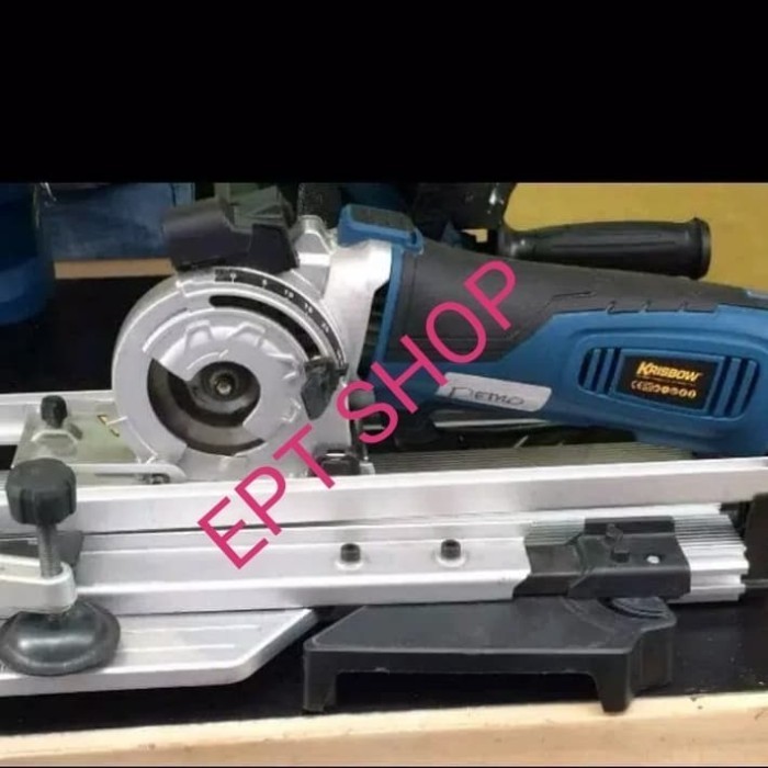 mini plunge saw 89MM 600W KRISBOW SMTA
