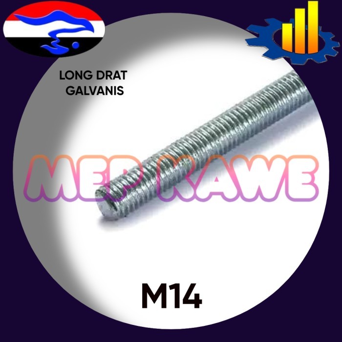 LONG DRAT / AS GALVANIS M.14 PUTIH